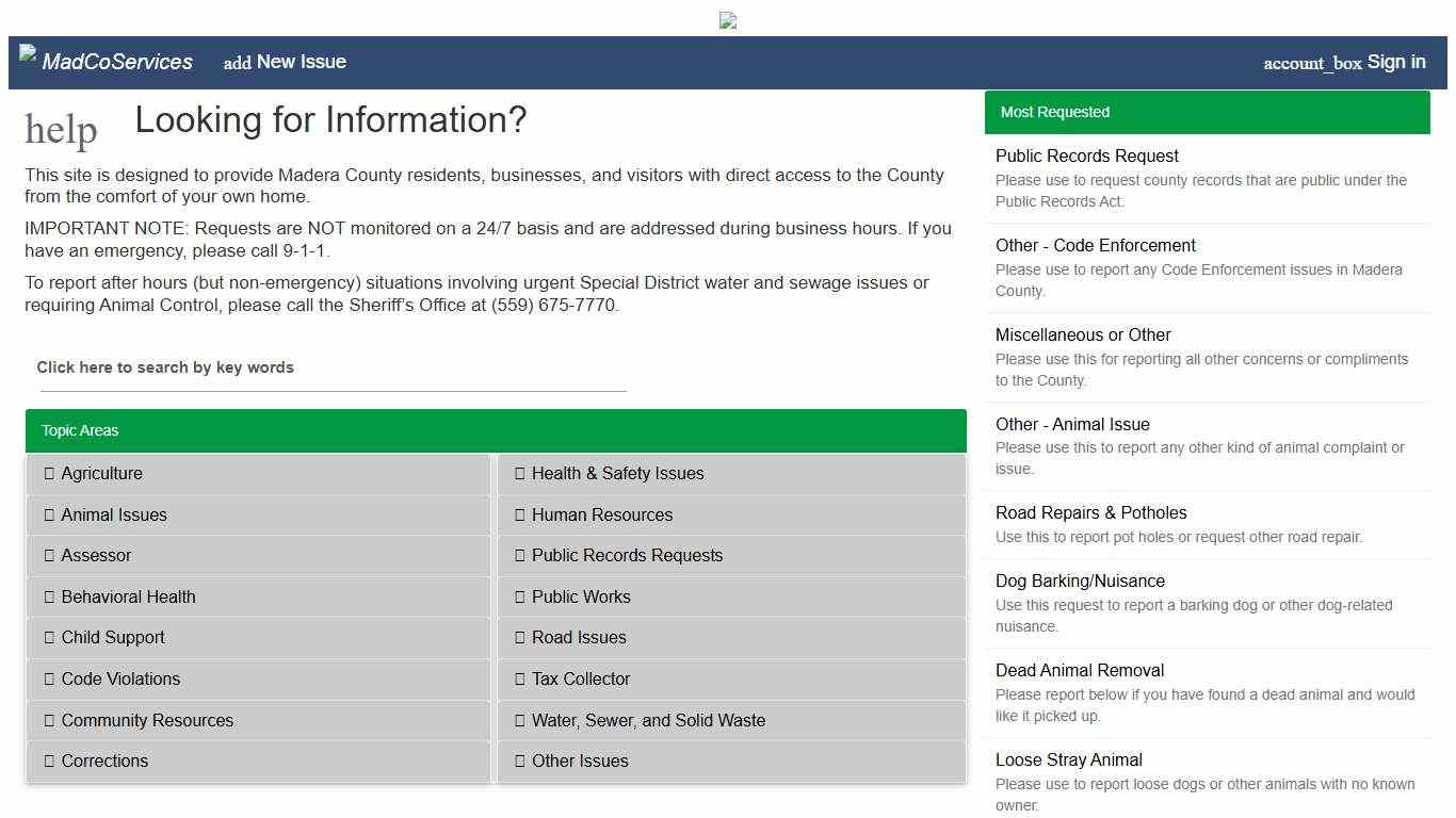 Madera County - MadCoServices